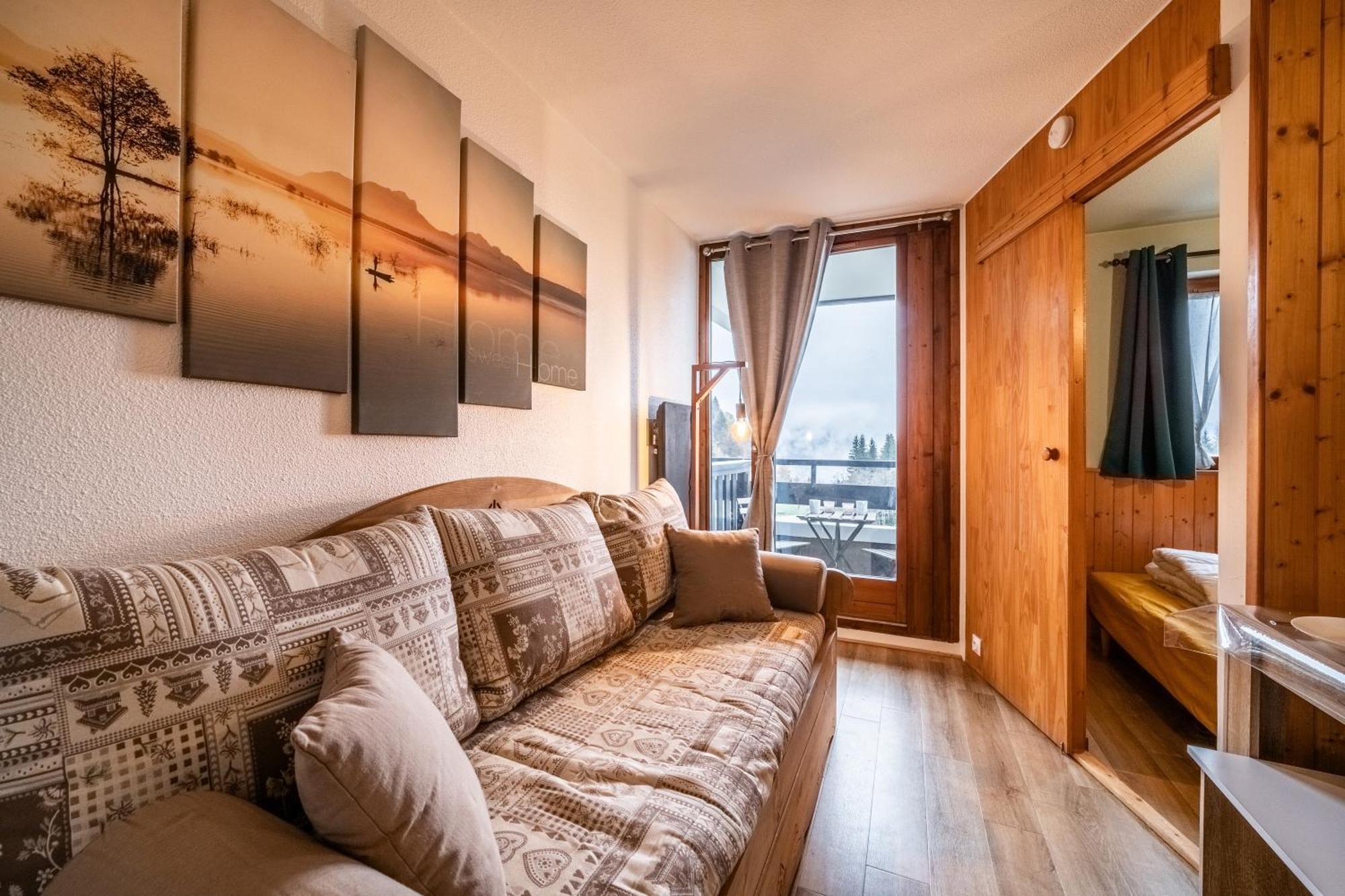 Appartement Morillon 4Pers Екстериор снимка